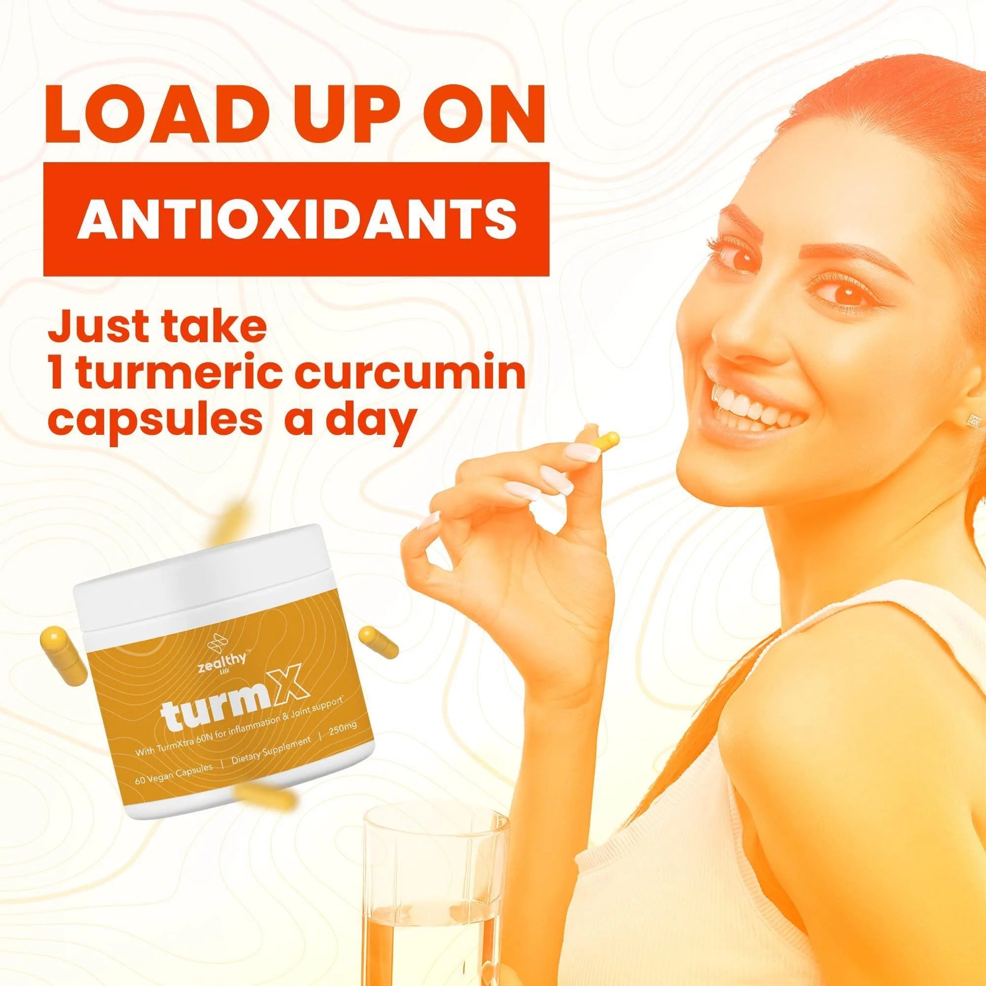 Turmeric Supplemento ,tomar 1 capula diaria.